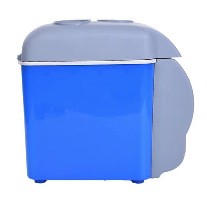 7.5L Portable Mini Summer Winter Travel Self-Driving Home Car Hot Cold Car Refrigerator Insulated Box Cooling Drinks Box